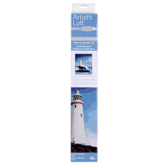 Lighthouse Paint-by-Number Kit by Artist's Loft™ Necessities™